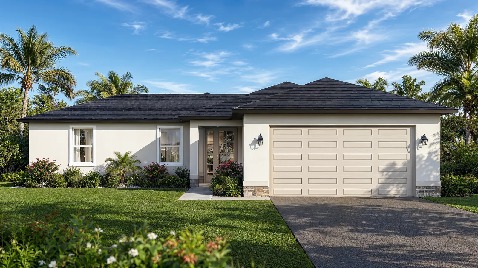 Model 1158 front exterior rendering