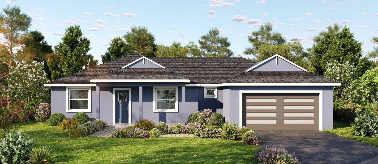 Model 1550 front exterior rendering