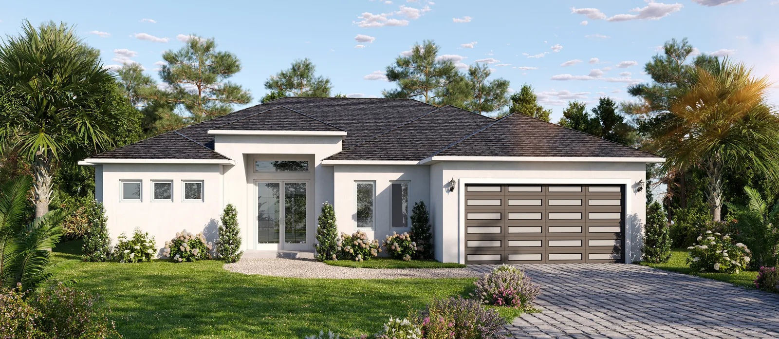 Model 1834 front exterior rendering