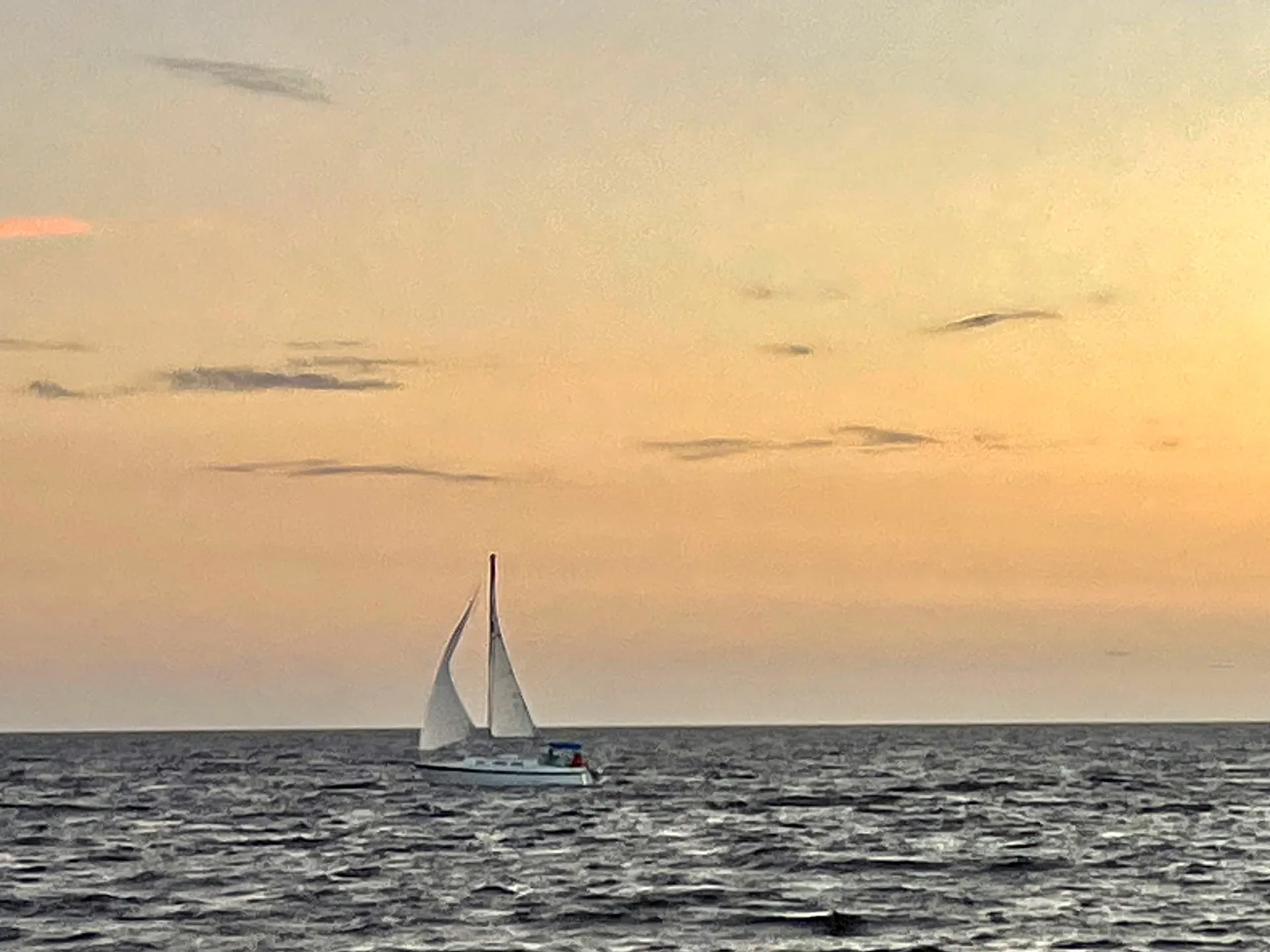 Sunset over the Gulf